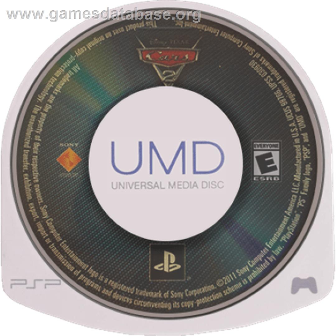 Cars 2 - Sony PSP - Artwork - Cartridge