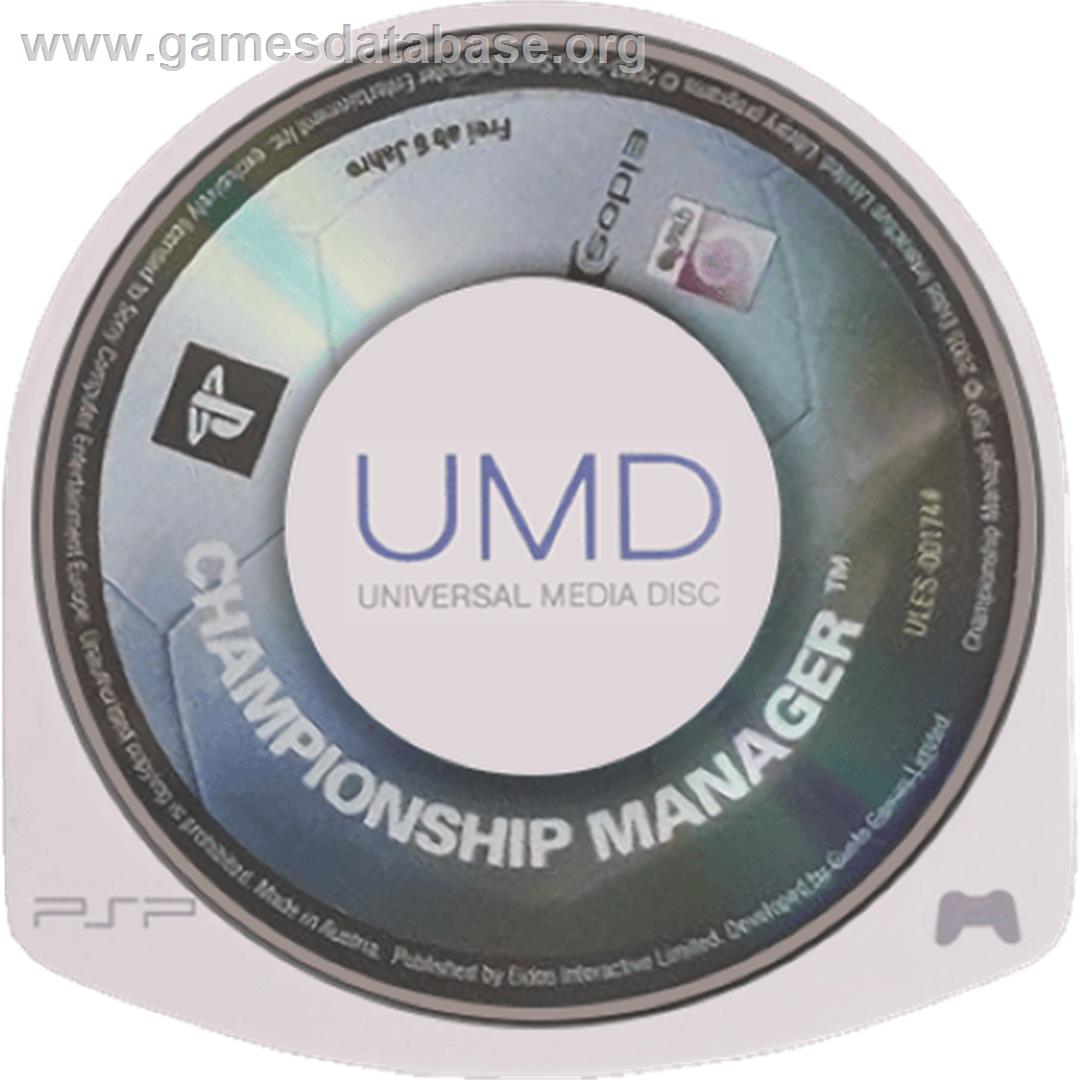 Championship Manager - Sony PSP - Artwork - Cartridge