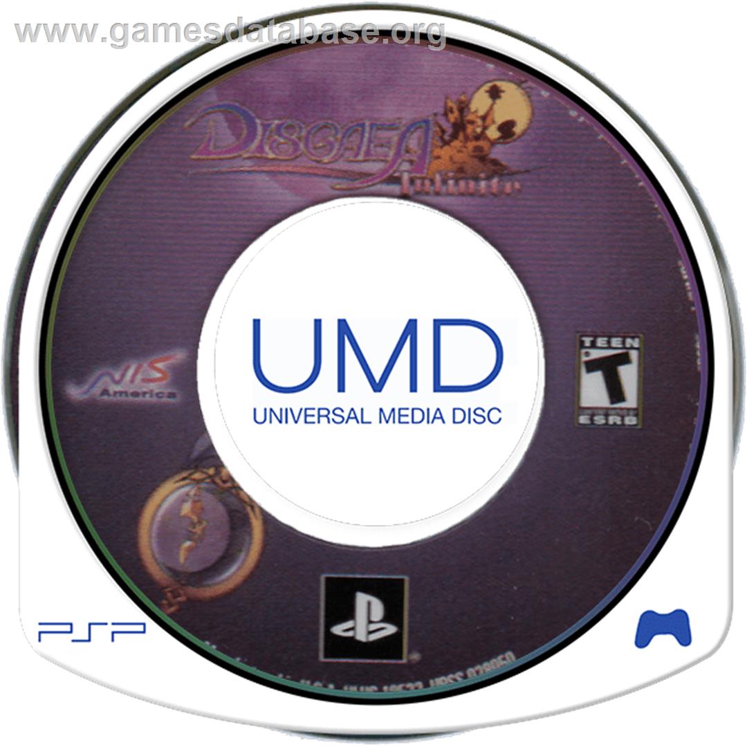 Disgaea Infinite - Sony PSP - Artwork - Cartridge