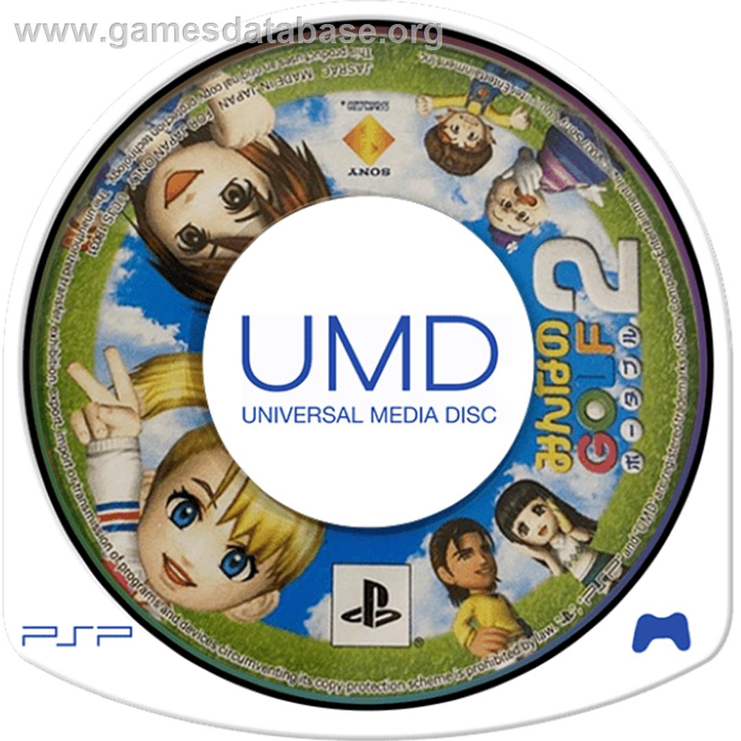 Everybody's Golf 2 - Sony PSP - Artwork - Cartridge