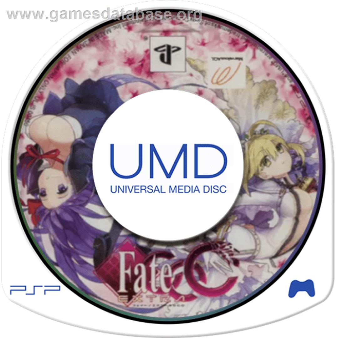 Fate/extra Ccc - Sony PSP - Artwork - Cartridge