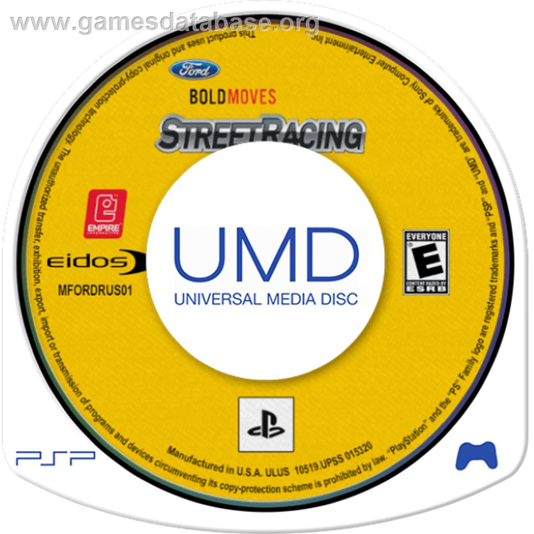 Ford Street Racing - La Duel - Sony PSP - Artwork - Cartridge