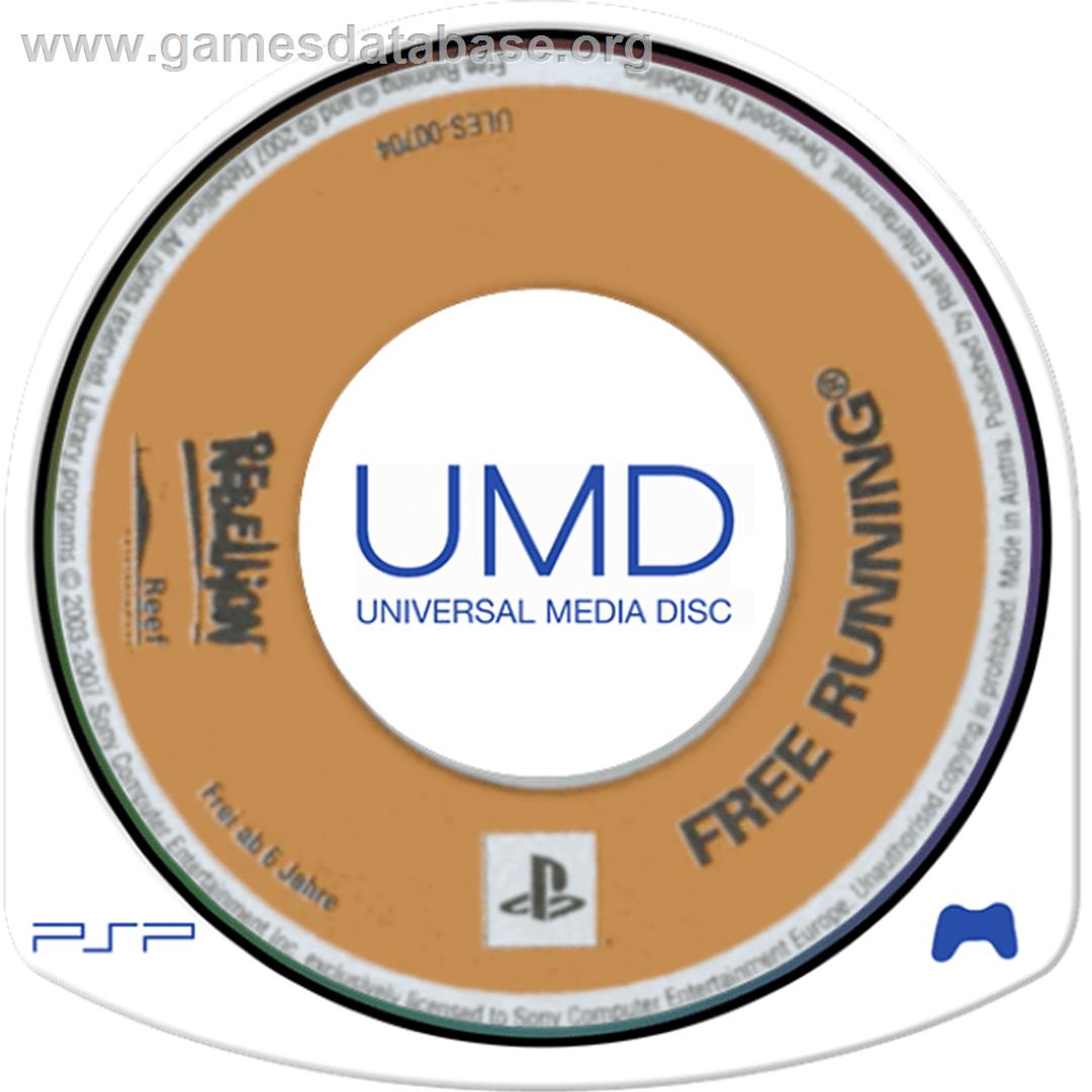 Free Running - Sony PSP - Artwork - Cartridge