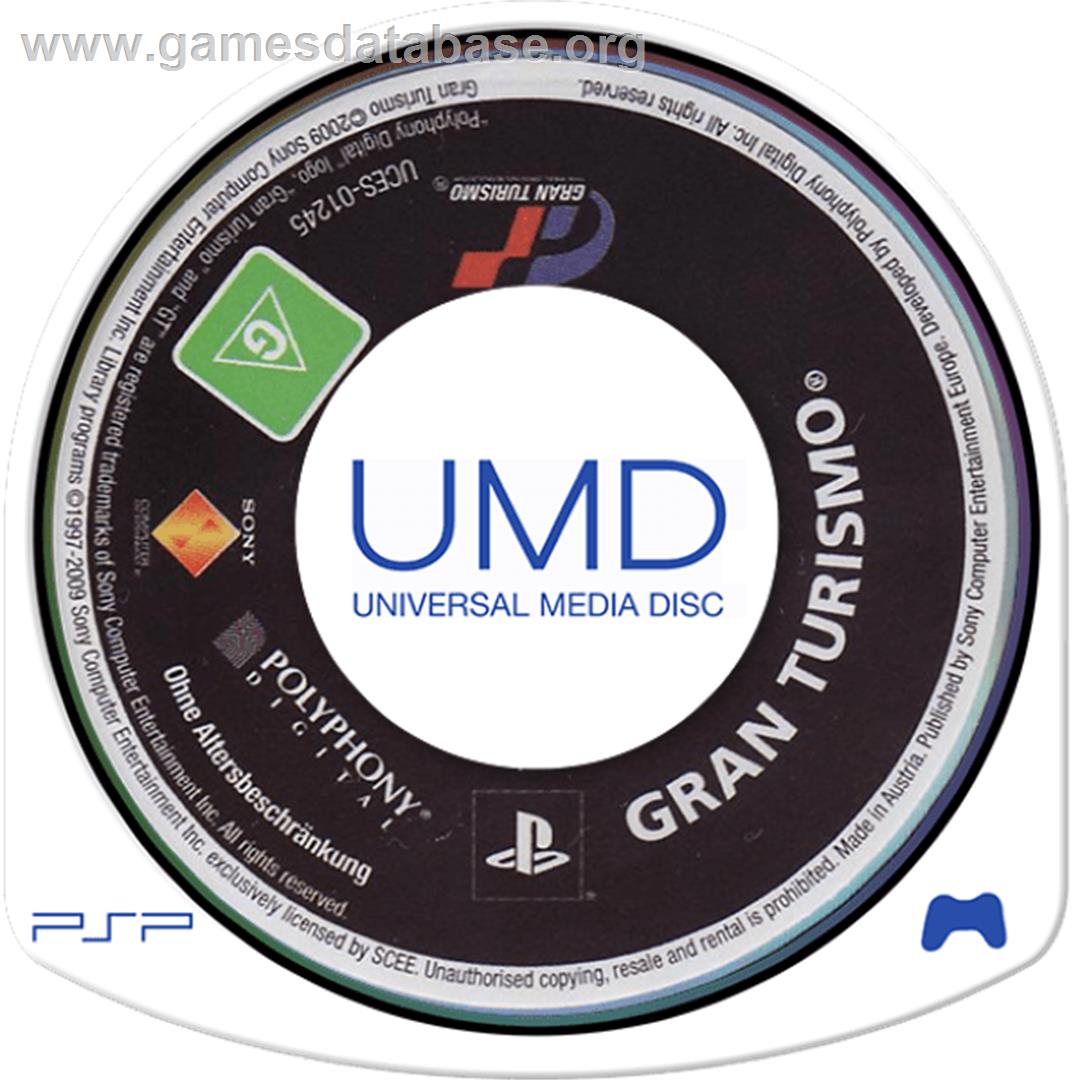 Gran Turismo - Sony PSP - Artwork - Cartridge