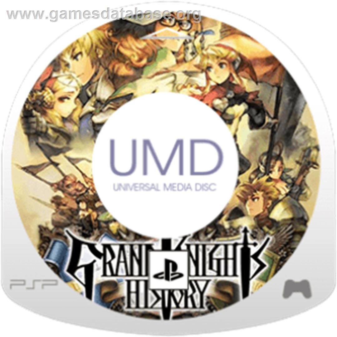 Grand Knights History - Sony PSP - Artwork - Cartridge