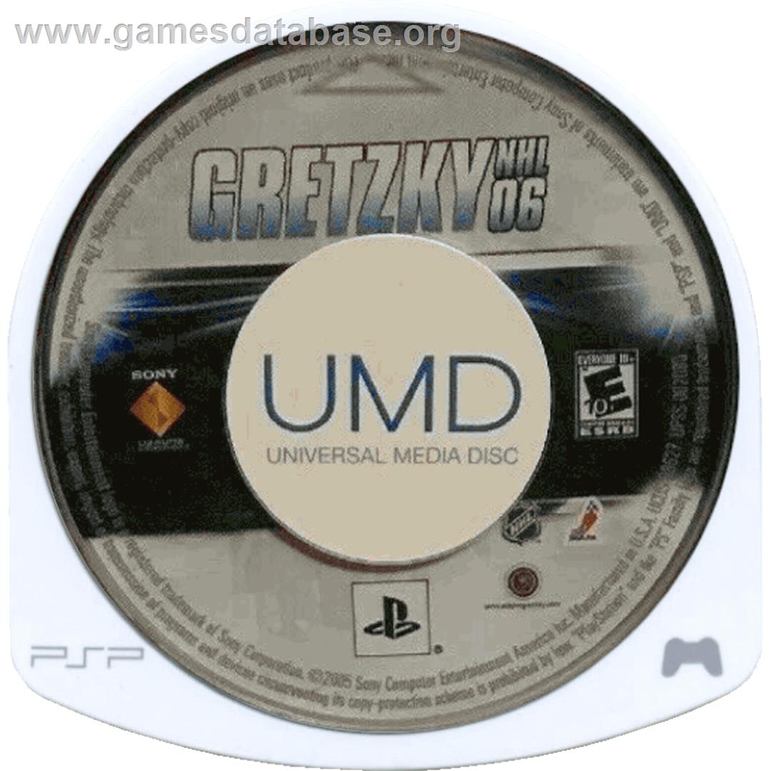 Gretzky Nhl '06 - Sony PSP - Artwork - Cartridge