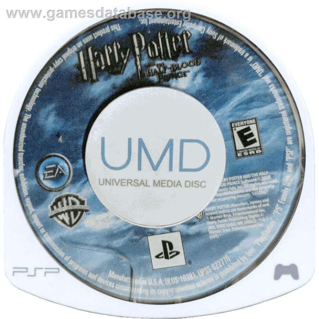 Harry Potter And The Half-blood Prince - Sony PSP - Artwork - Cartridge