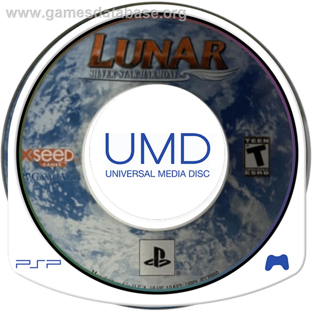 Lunar - Silver Star Harmony - Sony PSP - Artwork - Cartridge