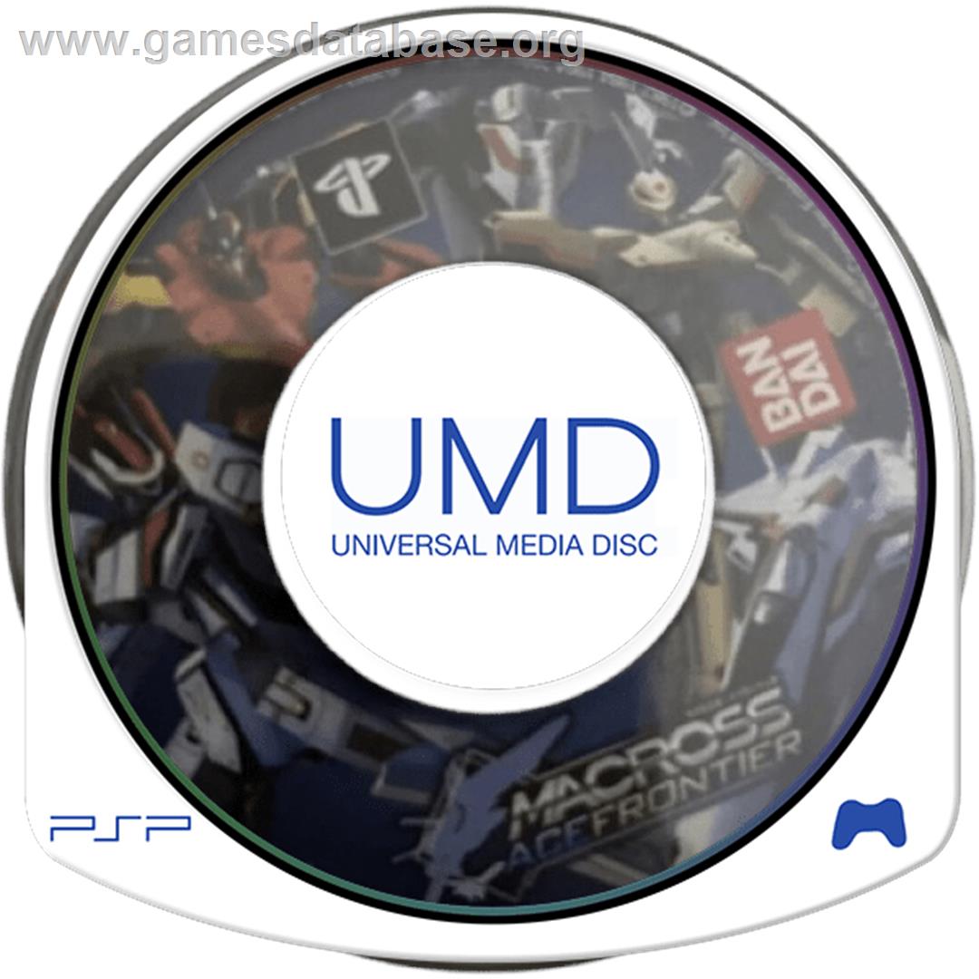 Macross Ace Frontier - Sony PSP - Artwork - Cartridge