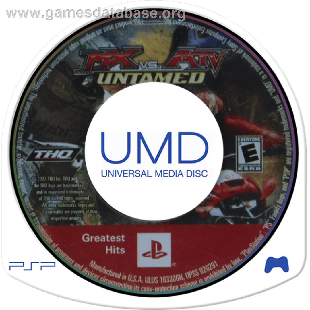 Mx Vs Atv Reflex - Sony PSP - Artwork - Cartridge
