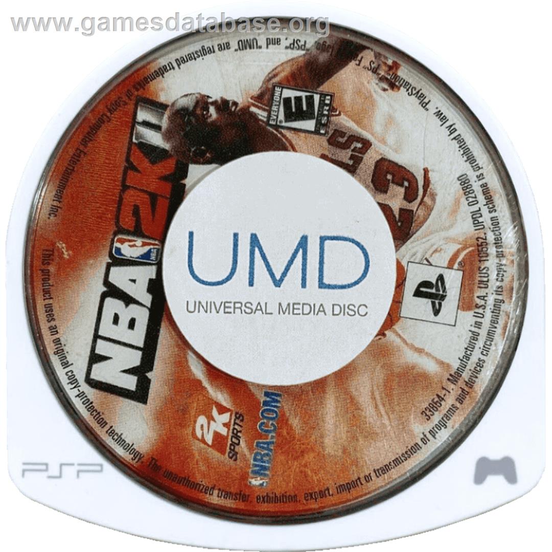 Nba 2k11 - Sony PSP - Artwork - Cartridge
