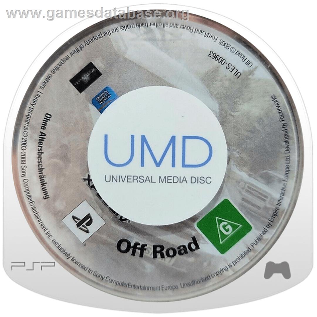 Off Road - Sony PSP - Artwork - Cartridge