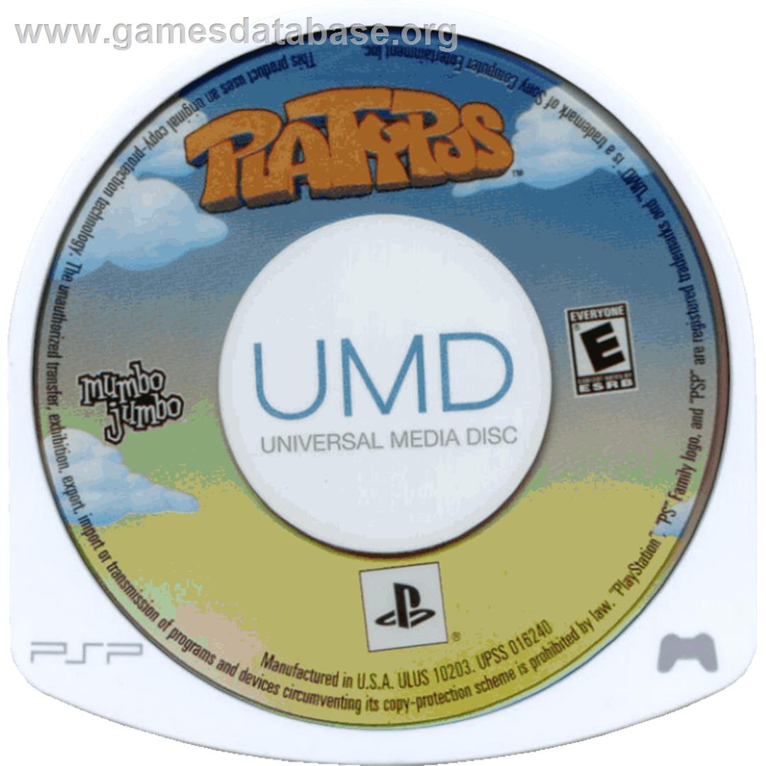Platypus - Sony PSP - Artwork - Cartridge