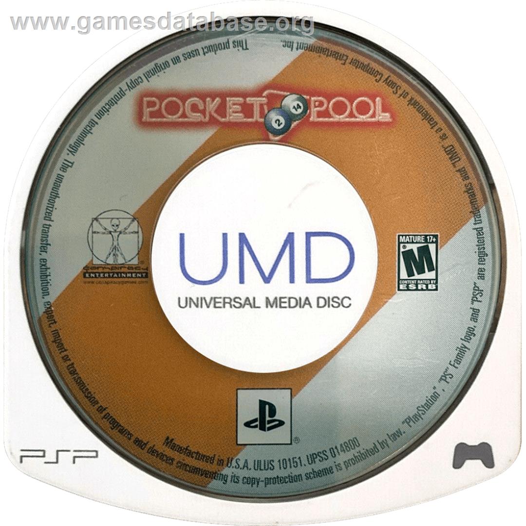 Pocket Pool - Sony PSP - Artwork - Cartridge