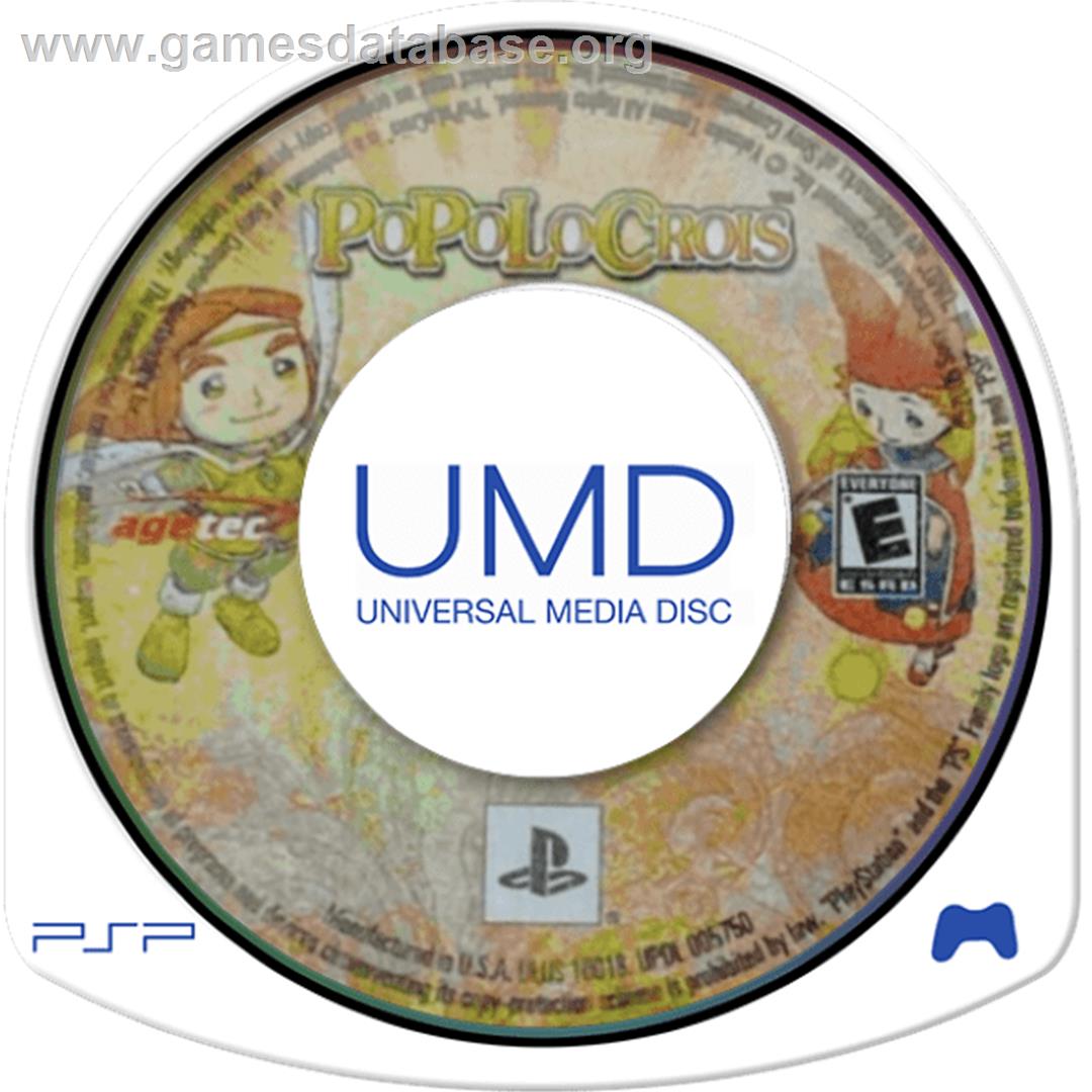 Popolocrois - Sony PSP - Artwork - Cartridge