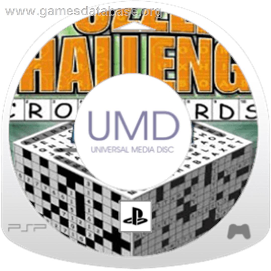 Puzzle Challenge - Crosswords And More ! - Sony PSP - Artwork - Cartridge