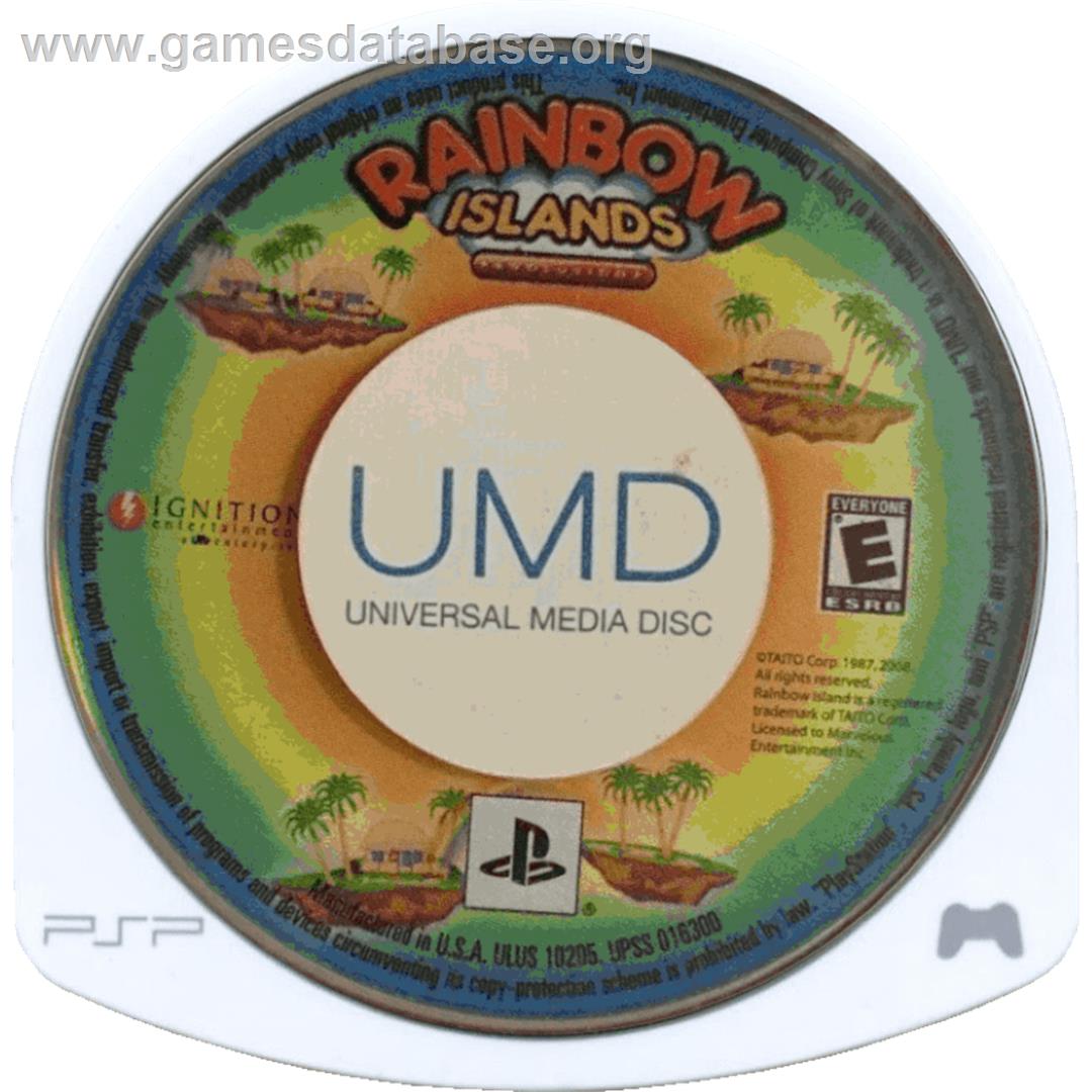 Rainbow Islands Evolution - Sony PSP - Artwork - Cartridge
