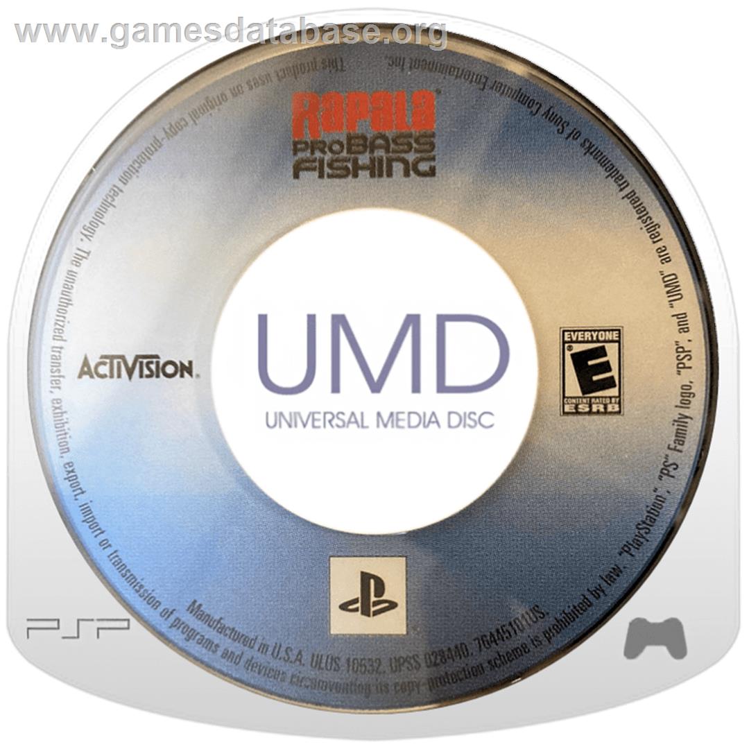 Rapala Pro Bass Fishing - Sony PSP - Artwork - Cartridge