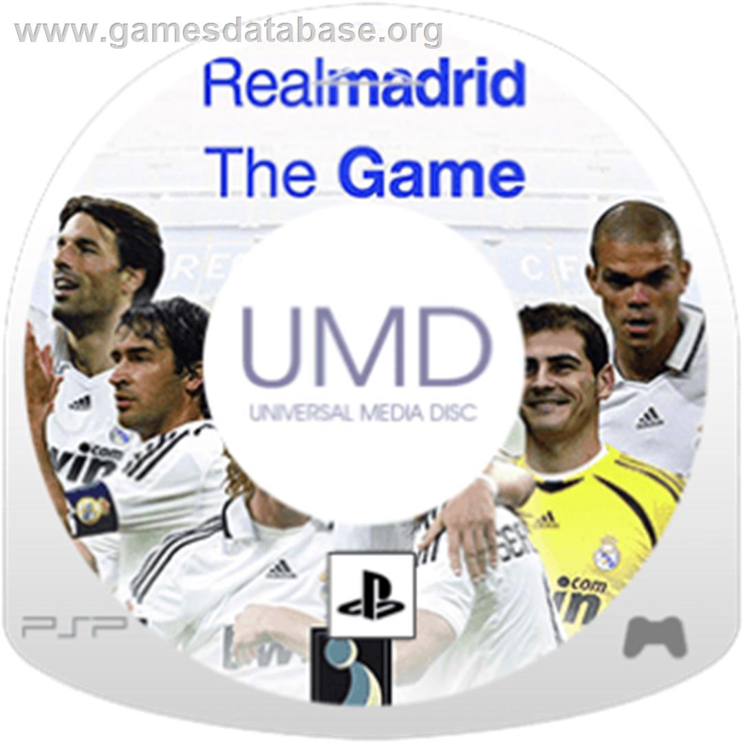 Real Madrid - The Game - Sony PSP - Artwork - Cartridge