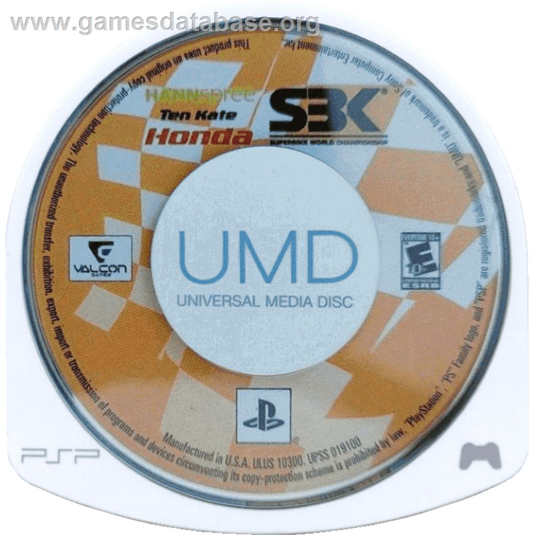 Sbk - Superbike World Championship - Sony PSP - Artwork - Cartridge