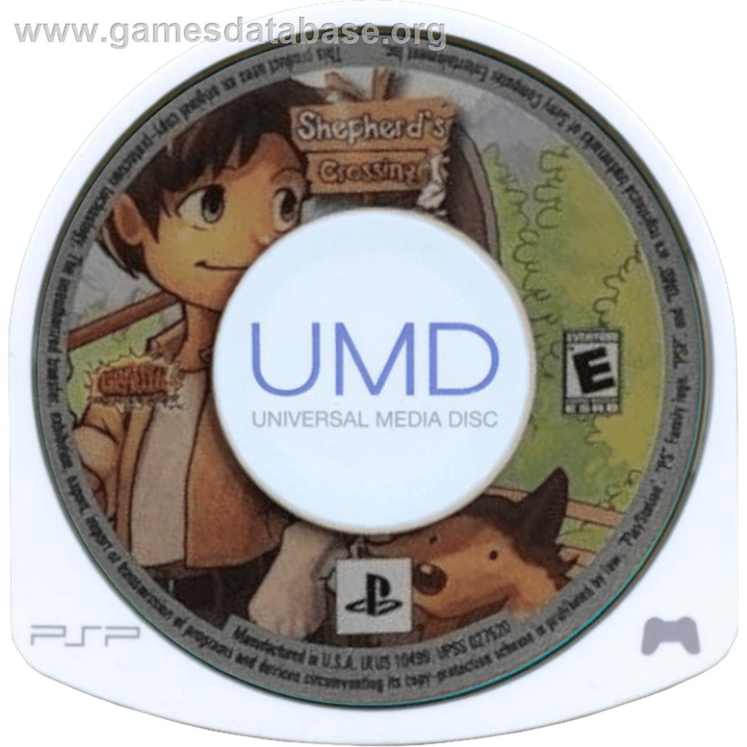 Shepherd's Crossing - Sony PSP - Artwork - Cartridge