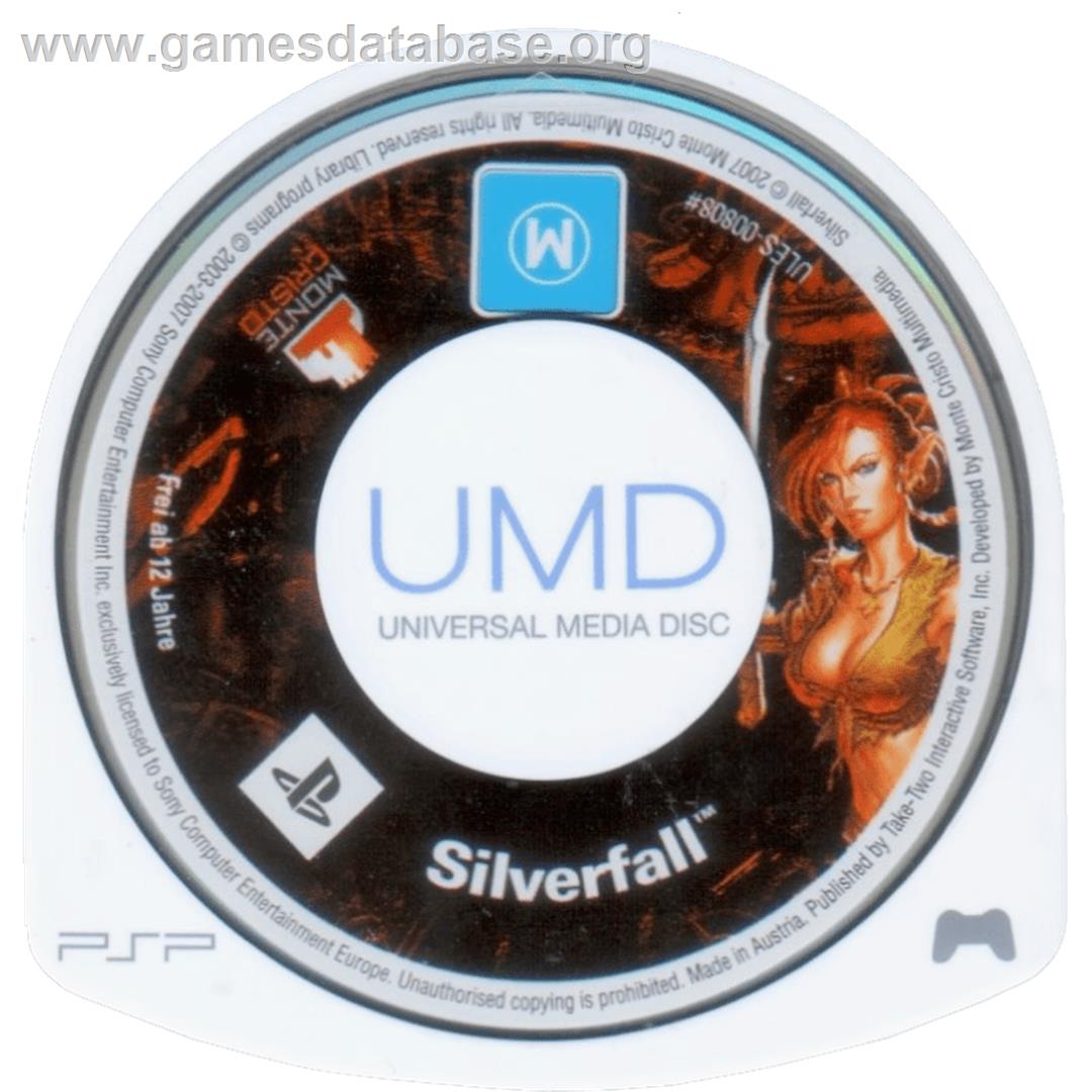 Silverfall - Sony PSP - Artwork - Cartridge