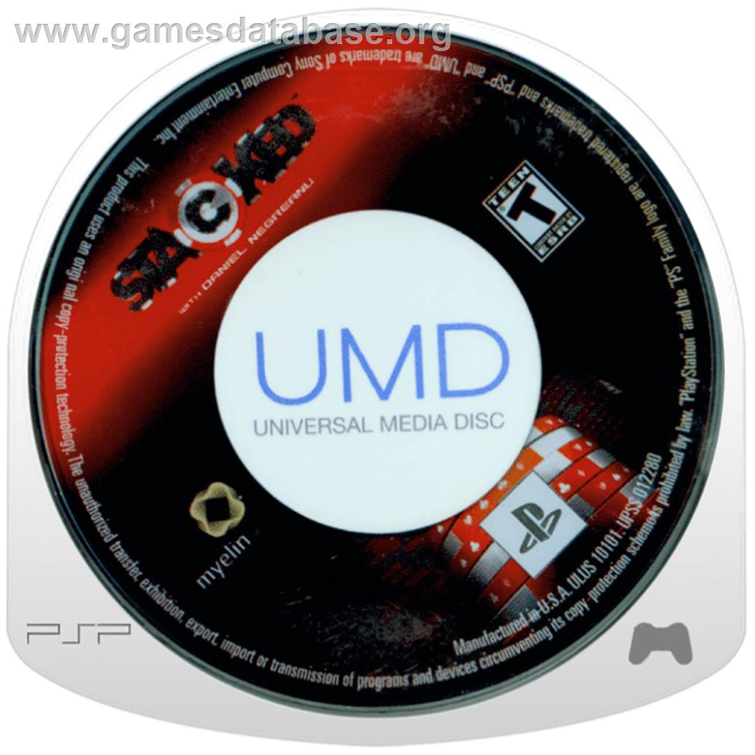 Stacked With Daniel Negreanu - Sony PSP - Artwork - Cartridge