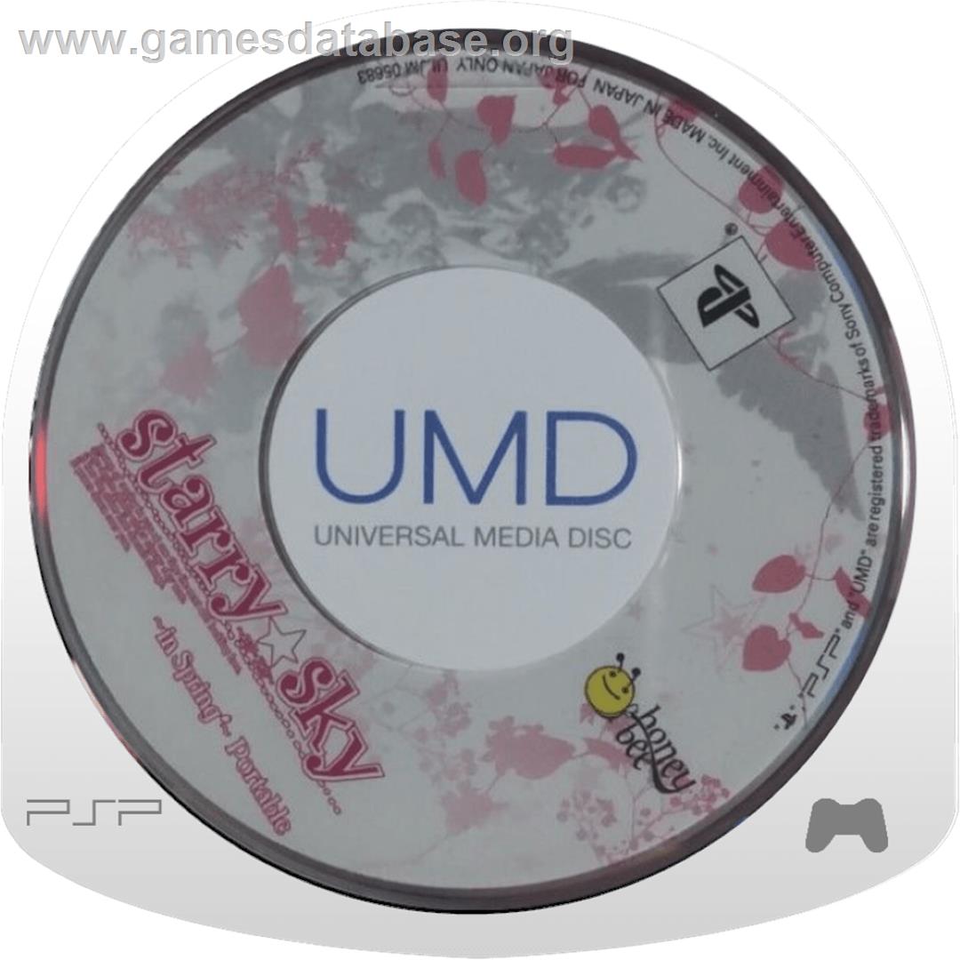 Starry Sky - In Spring - Sony PSP - Artwork - Cartridge