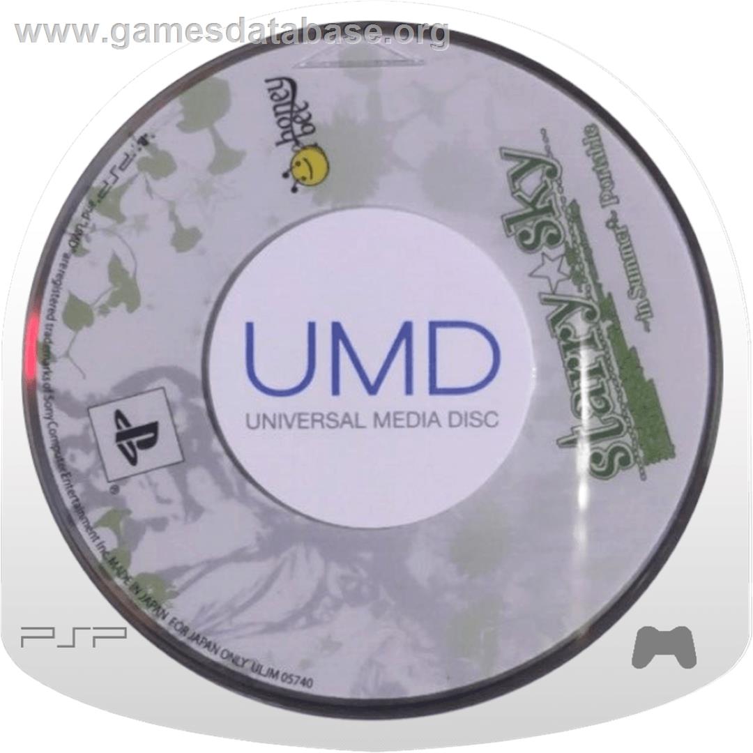 Starry Sky - In Summer - Sony PSP - Artwork - Cartridge
