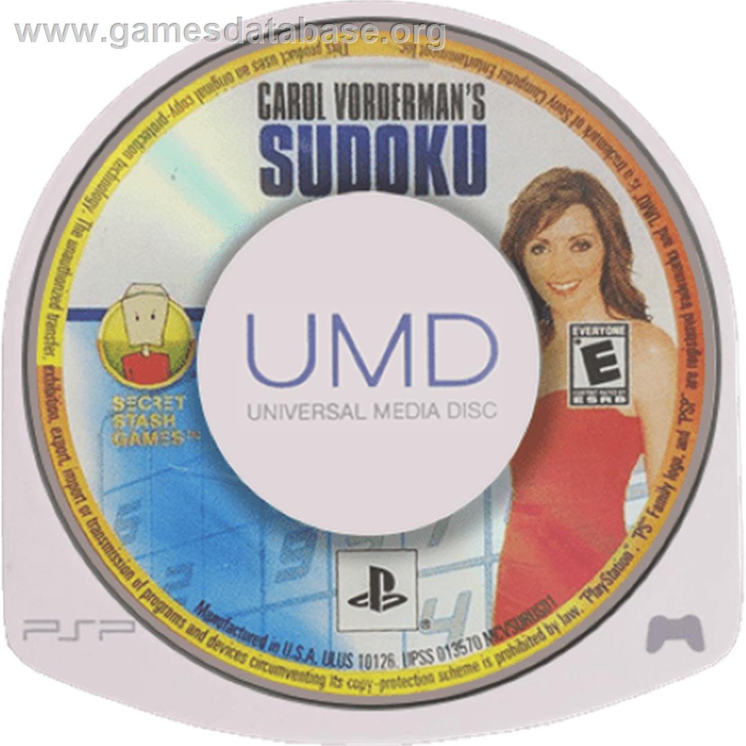 Sudoku Coach - Sony PSP - Artwork - Cartridge
