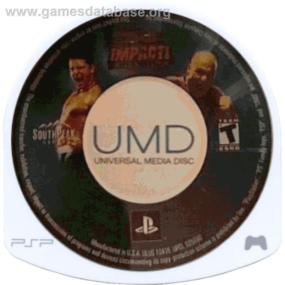 Tna Impact! - Cross The Line - Sony PSP - Artwork - Cartridge