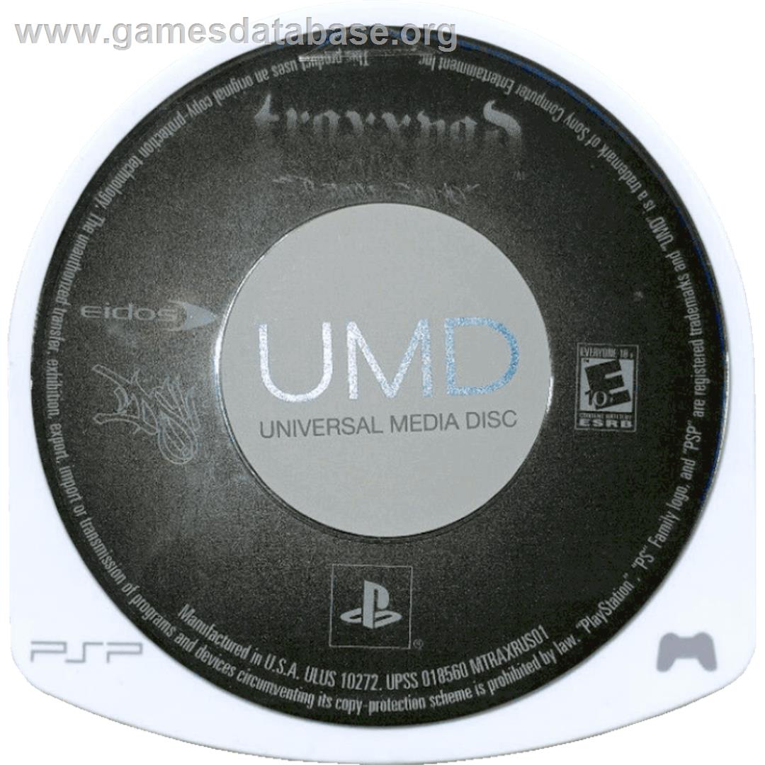 Traxxpad - Sony PSP - Artwork - Cartridge