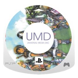 Artwork on the Disc for Brave Story: New Traveler on the Sony PSP.