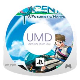 Artwork on the Disc for Innocent Life: A Futuristic Harvest Moon on the Sony PSP.