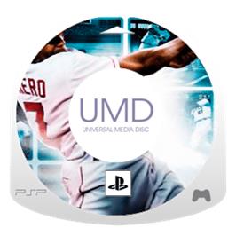 Artwork on the Disc for MLB on the Sony PSP.