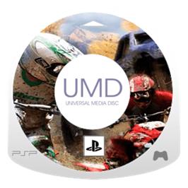 Artwork on the Disc for MX vs. ATV Untamed on the Sony PSP.
