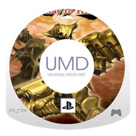 Artwork on the Disc for Rengoku 2: Stairway to H.E.A.V.E.N. on the Sony PSP.