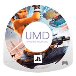 Artwork on the Disc for Star Wars: Lethal Alliance on the Sony PSP.