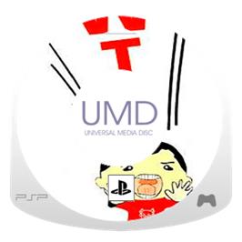 Artwork on the Disc for WTF: work time fun on the Sony PSP.