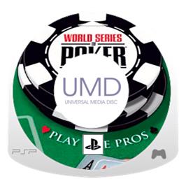 Artwork on the Disc for World Series of Poker: Tournament of Champions on the Sony PSP.