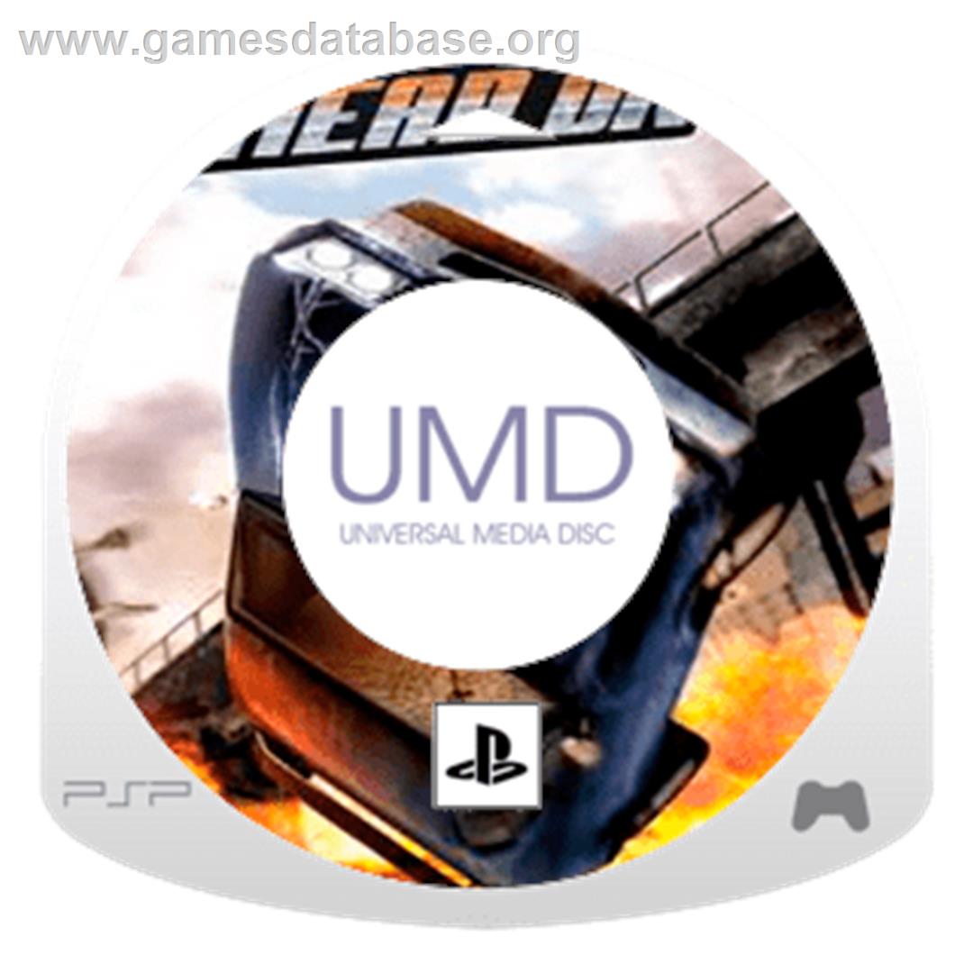 FlatOut: Head On - Sony PSP - Artwork - Disc