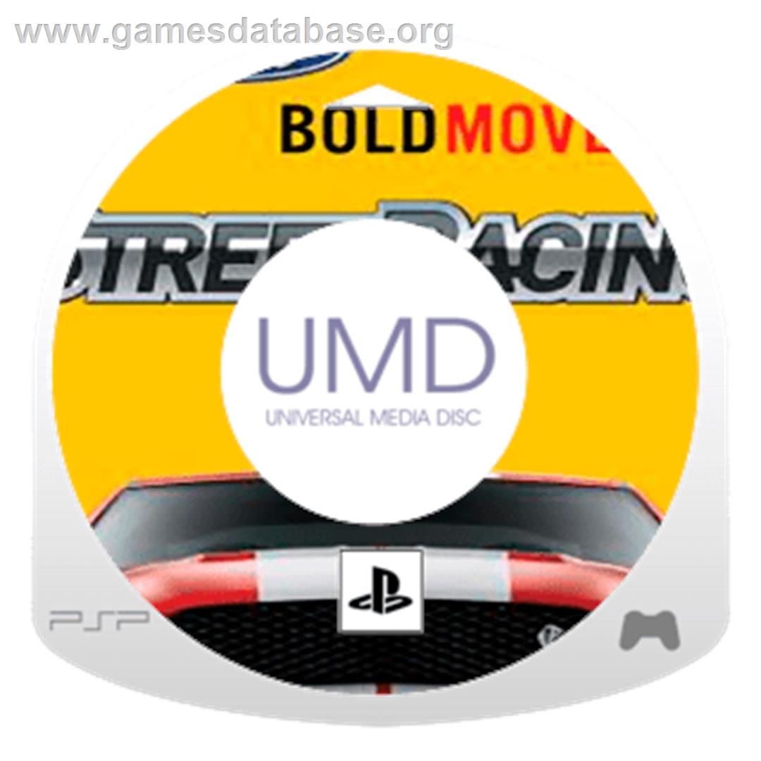 Ford Bold Moves Street Racing - Sony PSP - Artwork - Disc
