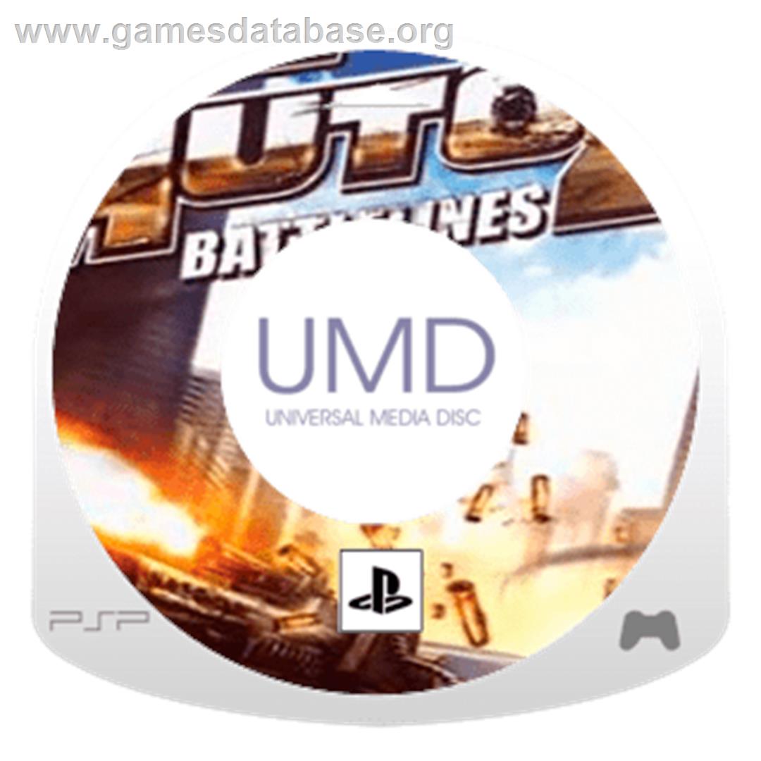 Full Auto 2: Battlelines - Sony PSP - Artwork - Disc