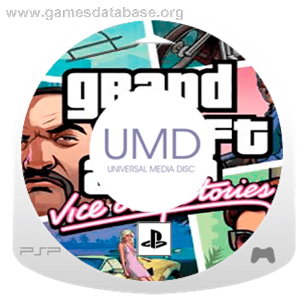 Grand Theft Auto: Vice City Stories - Sony PSP - Artwork - Disc