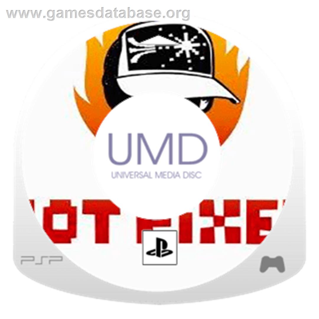 Hot Pixel - Sony PSP - Artwork - Disc