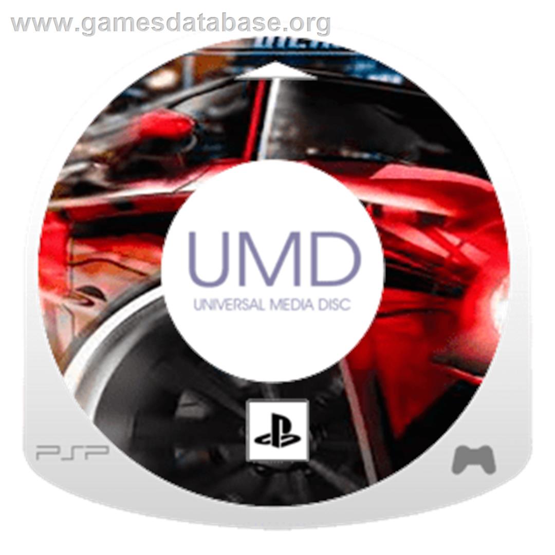 Hot Wheels: Ultimate Racing - Sony PSP - Artwork - Disc