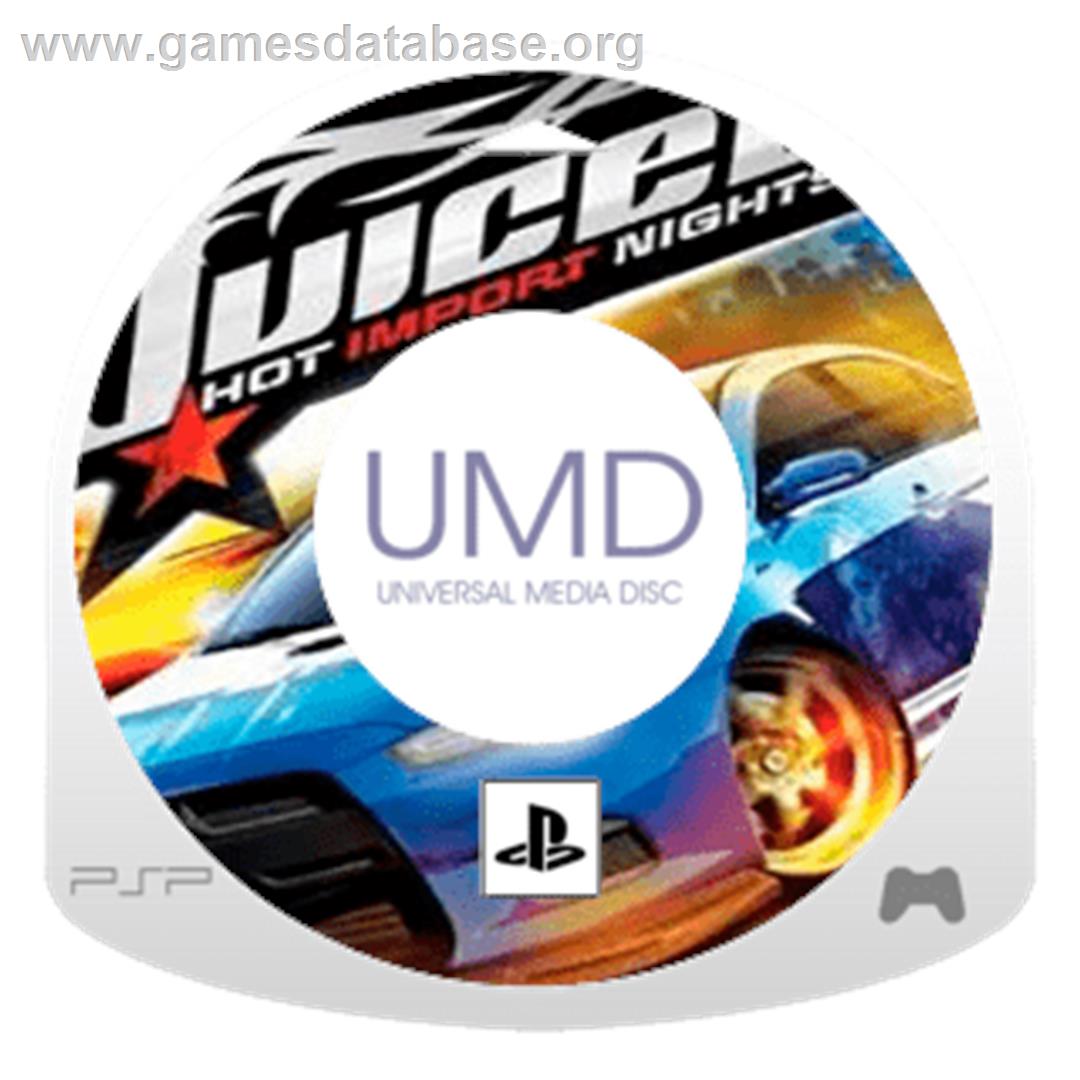 Juiced 2: Hot Import Nights - Sony PSP - Artwork - Disc