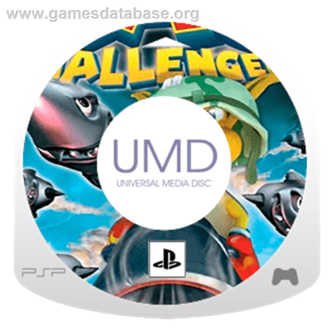 Kao Challengers - Sony PSP - Artwork - Disc