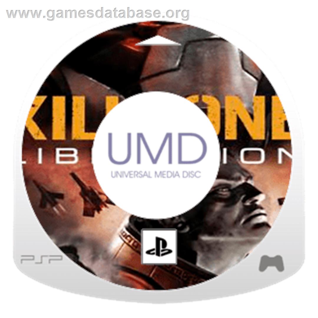 Killzone: Liberation - Sony PSP - Artwork - Disc
