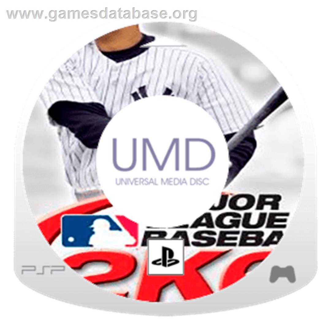 Major League Baseball 2K6 - Sony PSP - Artwork - Disc